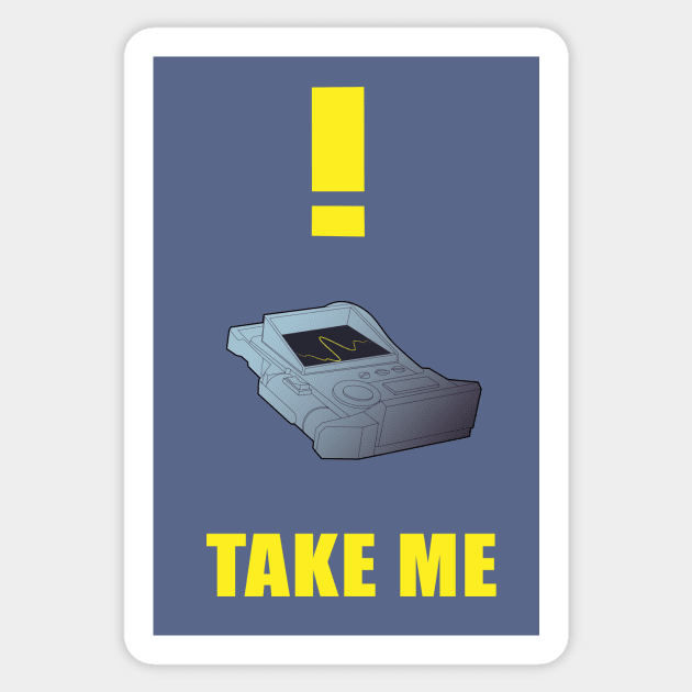 Take the Borderlands quest Sticker by RARA_AVIS